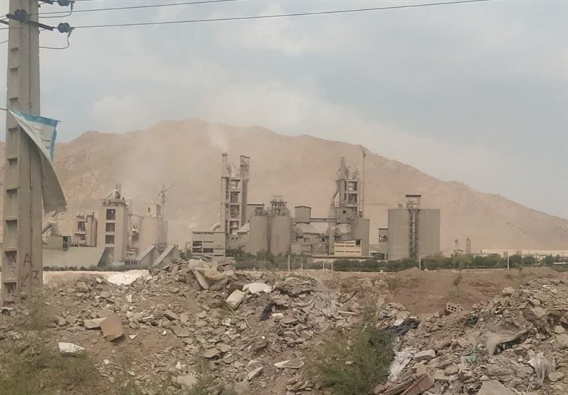 اخطار به کارخانه سیمان تهران به دلیل ایجاد آلایندگی در بالاترین حد مجاز