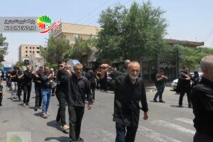تاسوعا و عاشورای حسینی در میان مردم قیامدشت + تصاویر